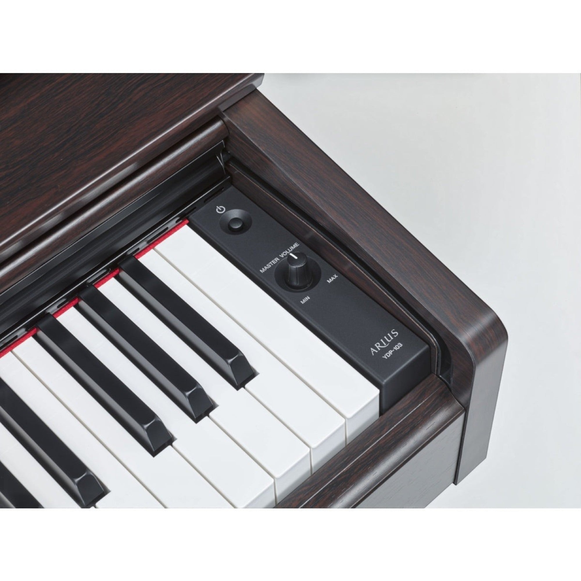 Bảng điều khiển và phím đàn piano điện TÂN NHẠC CỤ Yamaha YDP-103 màu gỗ tối sang trọng