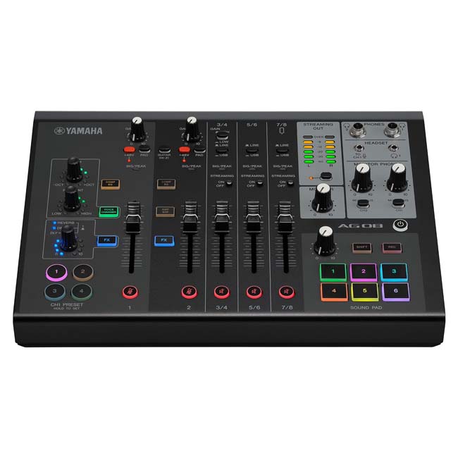 Mixer Yamaha AG08 - Tân Nhạc Cụ