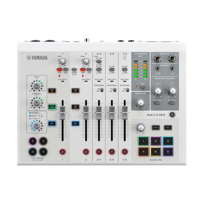 Mixer Yamaha AG08 - Tân Nhạc Cụ