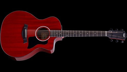 Taylor 224CE DLX LTD Trans Red