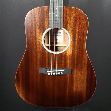 Martin DJR10E StreetMaster Acoustic-Electric Guitar w/Bag, Natural