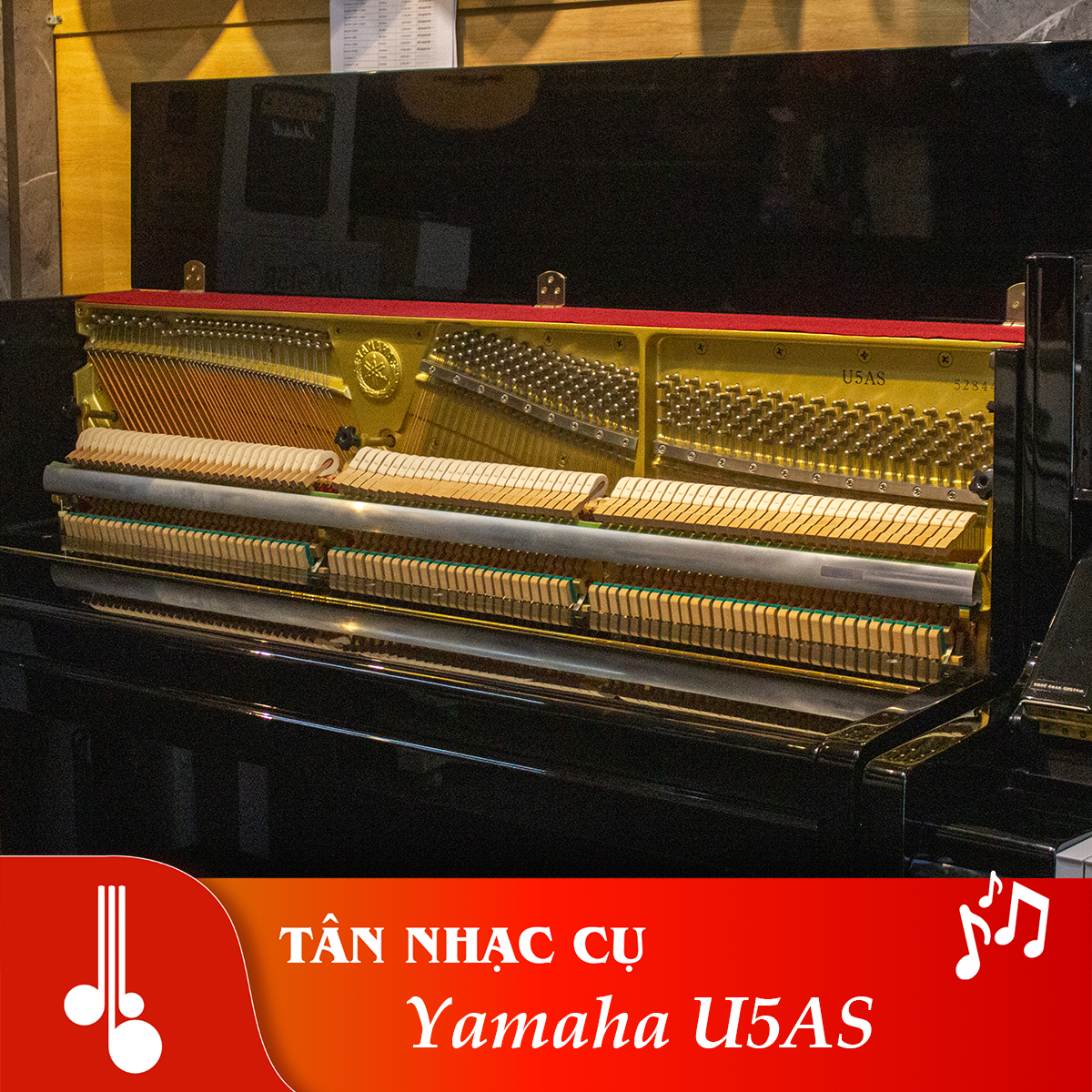 Đàn Piano Cơ Upright Yamaha U5AS