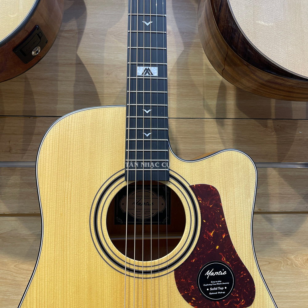 Đàn Guitar Acoustic Mantic GT10DCE
