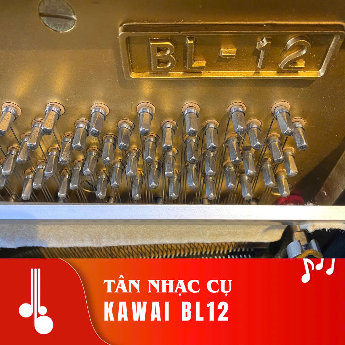 Đàn Piano Cơ Upright Kawai BL12 - Qua Sử Dụng