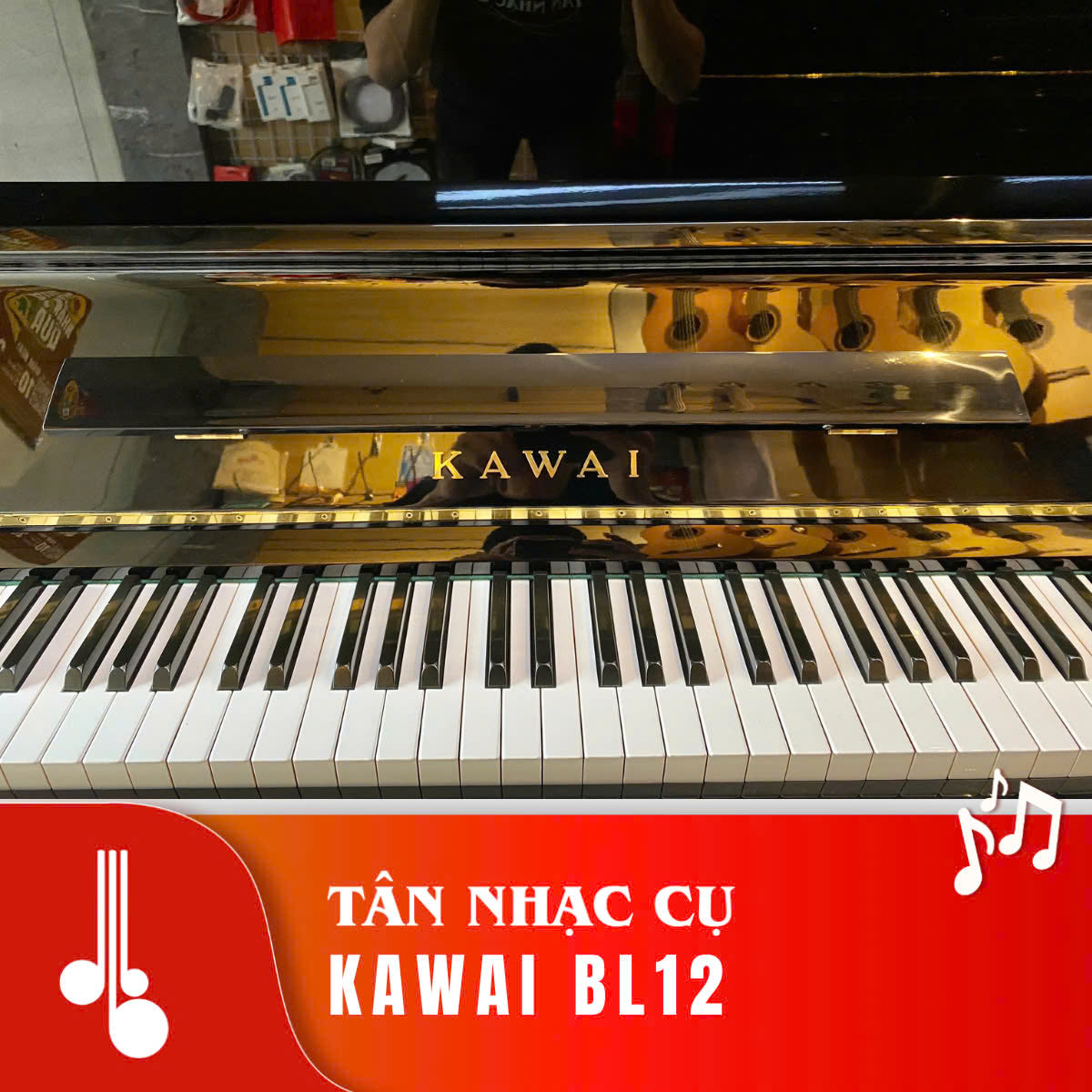 Đàn Piano Cơ Upright Kawai BL12 - Qua Sử Dụng