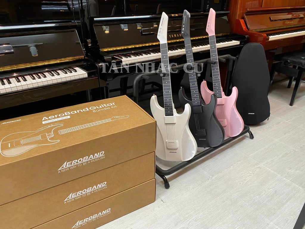 Đàn Guitar AeroBand AG01, White