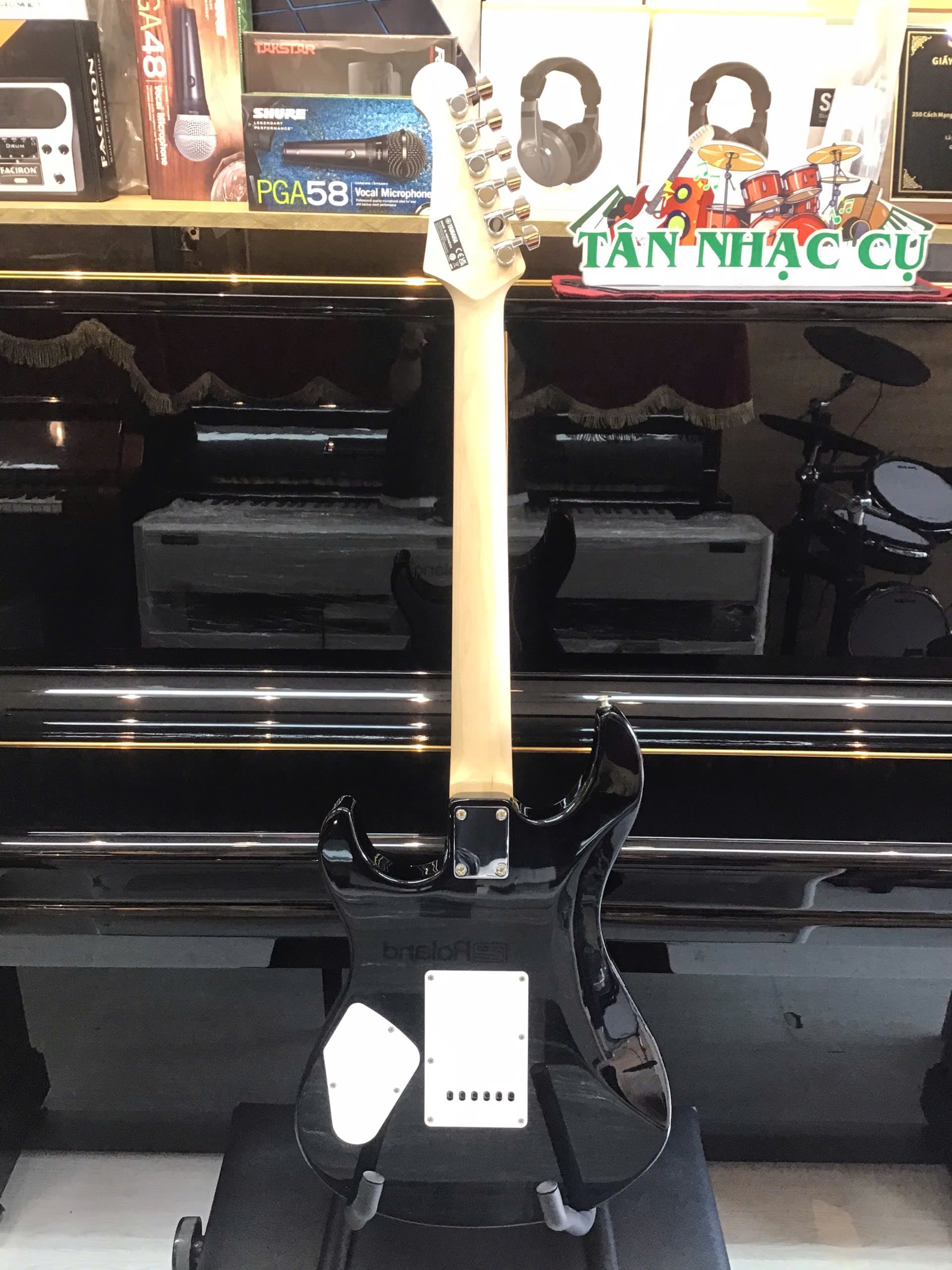 Đàn Guitar Điện Yamaha Pacifica PAC212VFM,Translucent Black, HSS