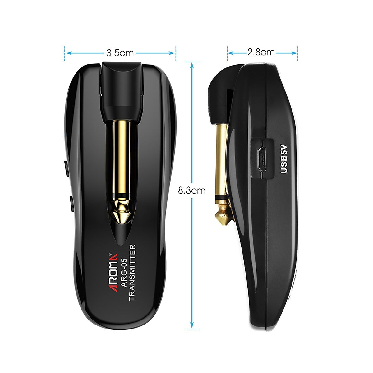 Bộ Thu Phát Tín Hiệu Không Dây AROMA ARG05-Việt Music