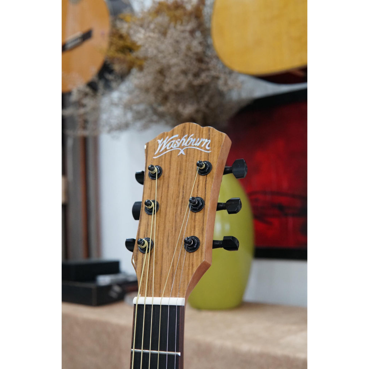 Đàn Guitar Washburn Bella Tono Vite S9V Acoustic, Gloss Charcoal Burst - Việt Music