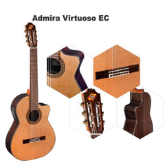 Đàn Guitar Classic Admira Virtuoso EC-Việt Music