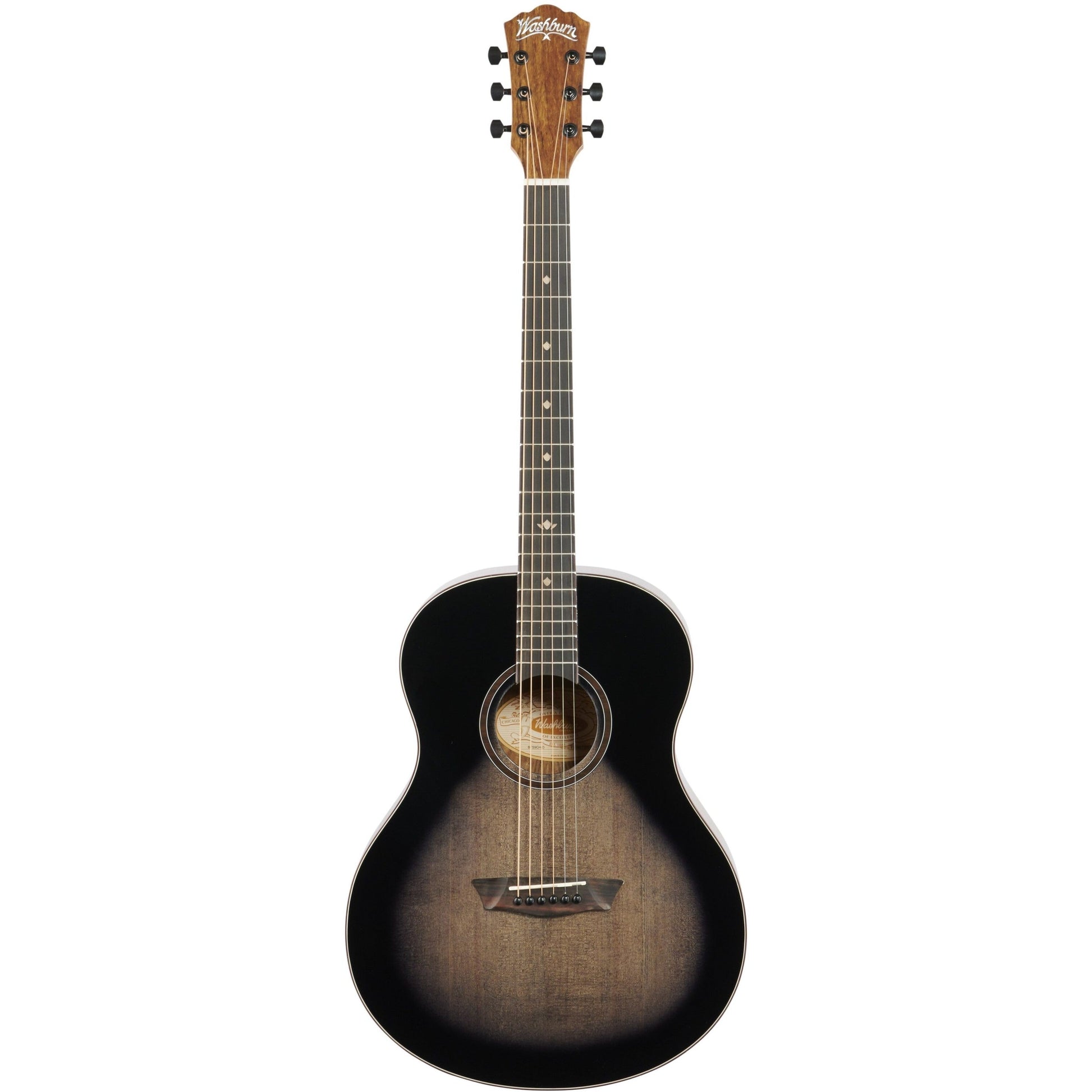Đàn Guitar Washburn Bella Tono Novo S9 Acoustic, Gloss Charcoal Burst 