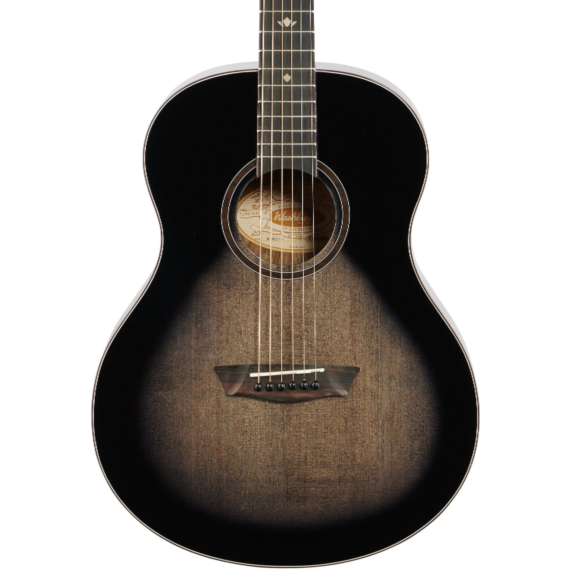 Đàn Guitar Washburn Bella Tono Novo S9 Acoustic, Gloss Charcoal Burst - Việt Music