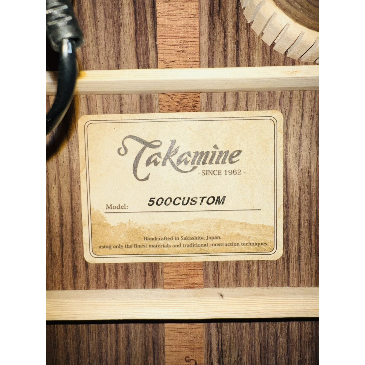 Đàn Guitar Acoustic Takamine 500 CUSTOM