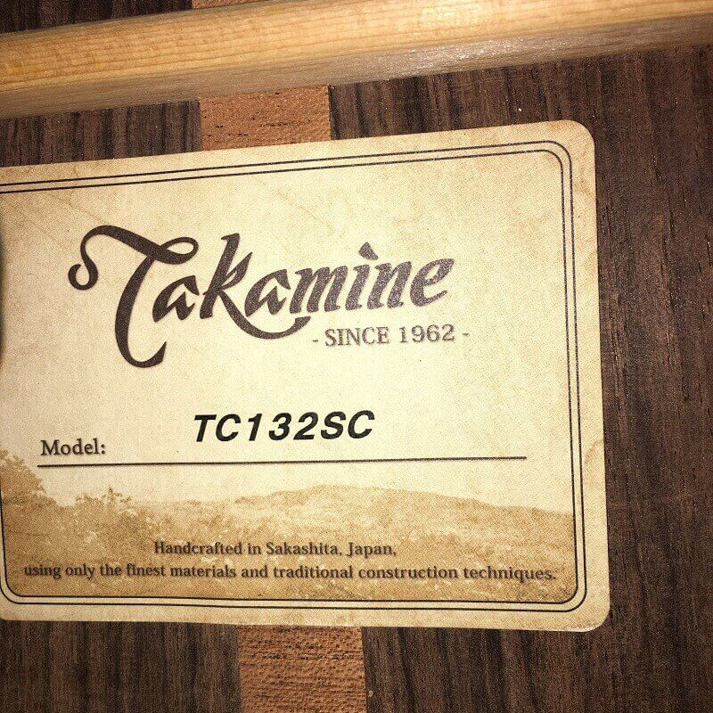 Đàn Guitar Classic Takamine TC132SC