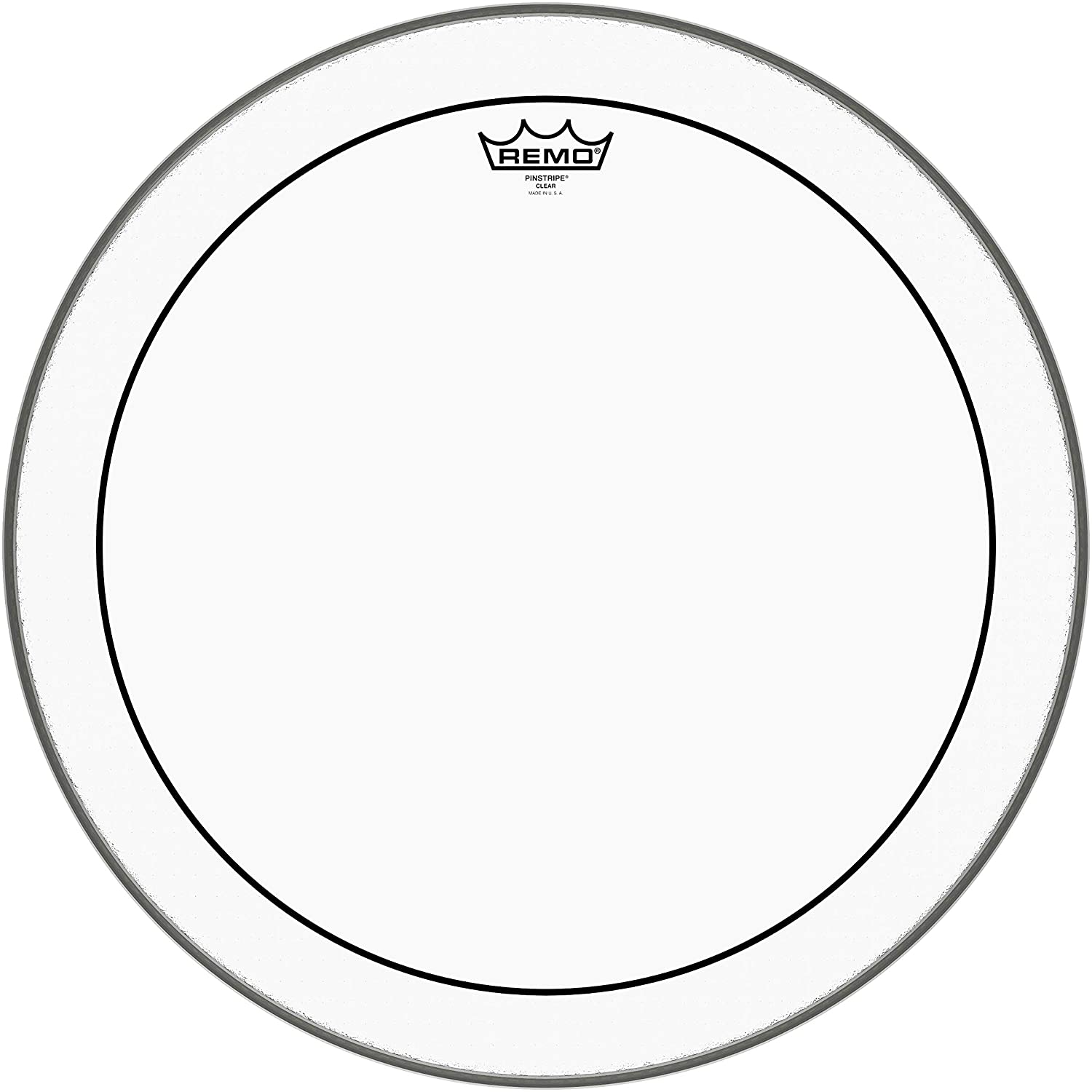 Mặt Trống Remo PS-1318-00 18inch Pinstripe Clear Batter Bass Drum Head - Việt Music