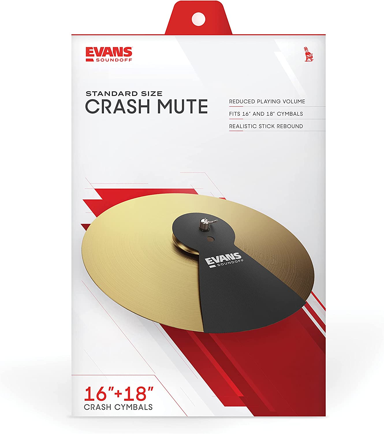 Tiêu Âm Trống Evans SO-CYM SoundOff Cymbal Mute-Việt Music