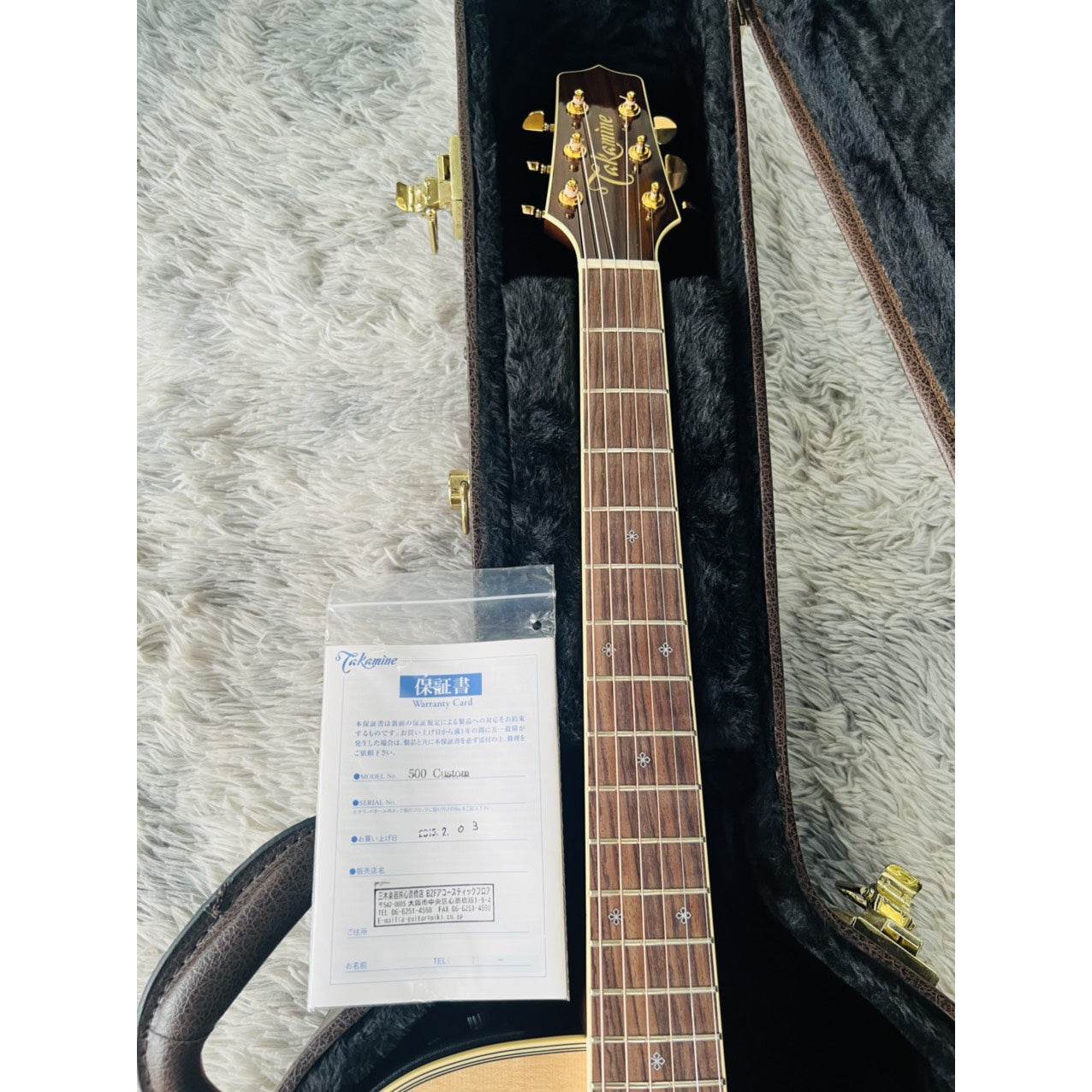 Đàn Guitar Acoustic Takamine 500 CUSTOM