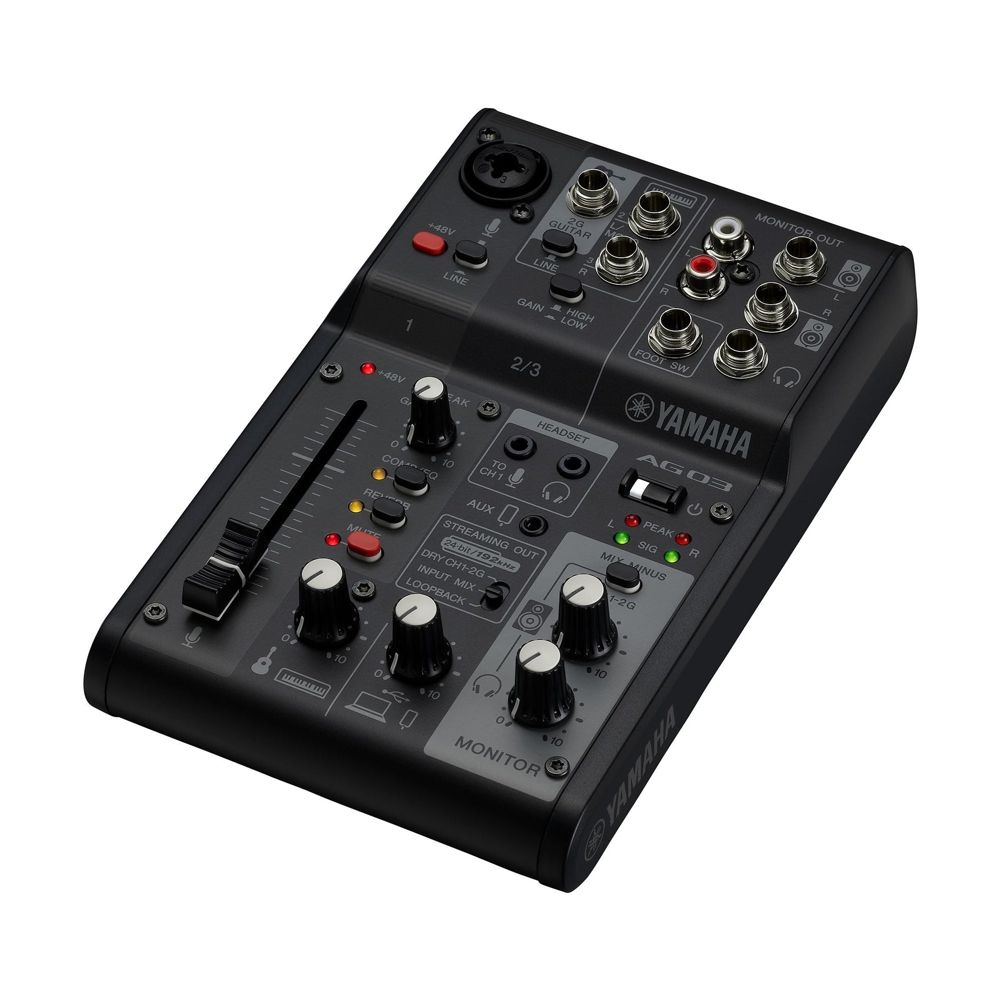 Mixer Yamaha AG03MK2-Tân Nhạc Cụ