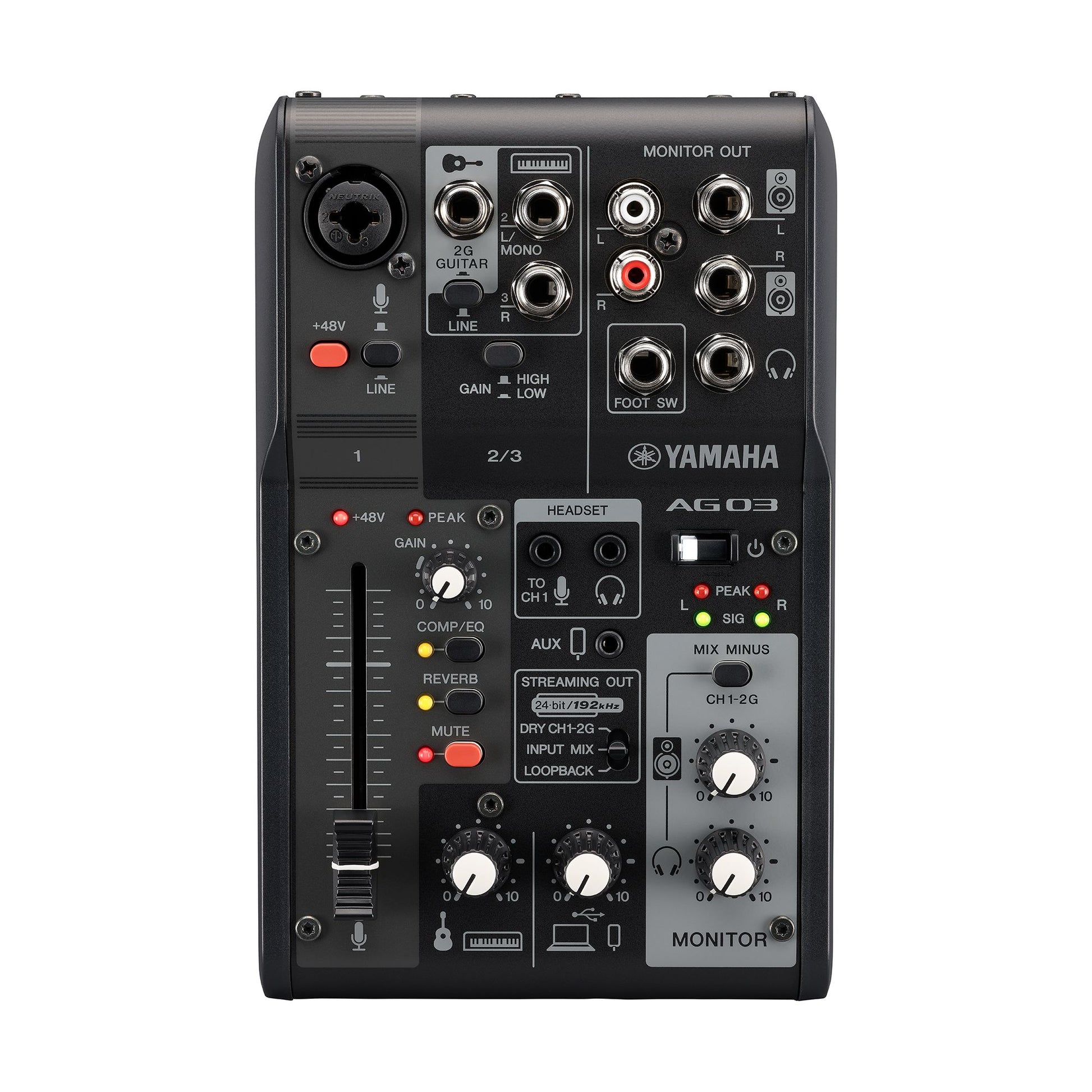 Mixer Yamaha AG03MK2-Tân Nhạc Cụ