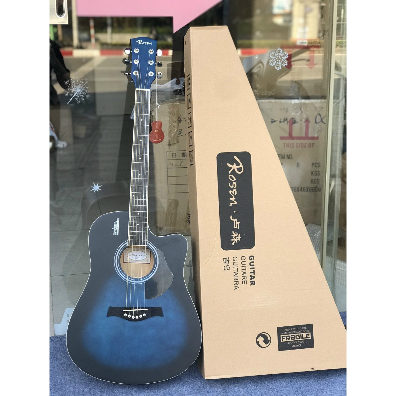 Đàn Guitar Acoustic Rosen R135 - Việt Music