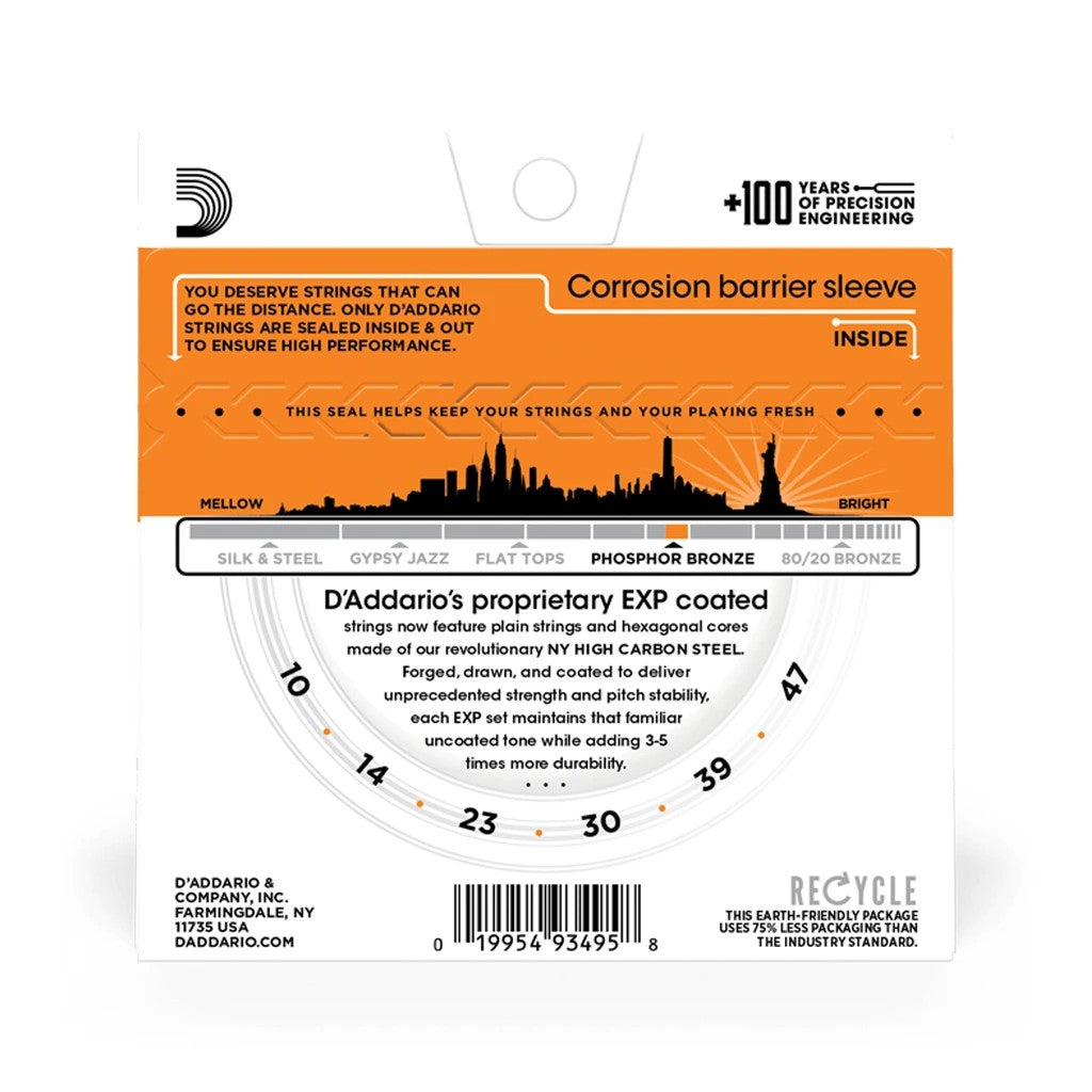 Dây Đàn Guitar Acoustic D'Addario Phosphor Bronze - Việt Music