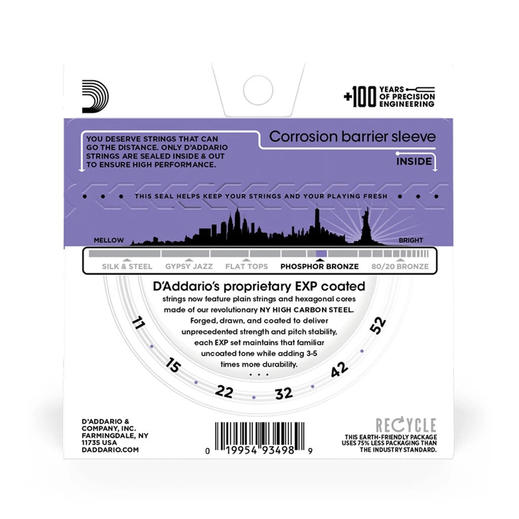 Dây Đàn Guitar Acoustic D'Addario Phosphor Bronze - Việt Music