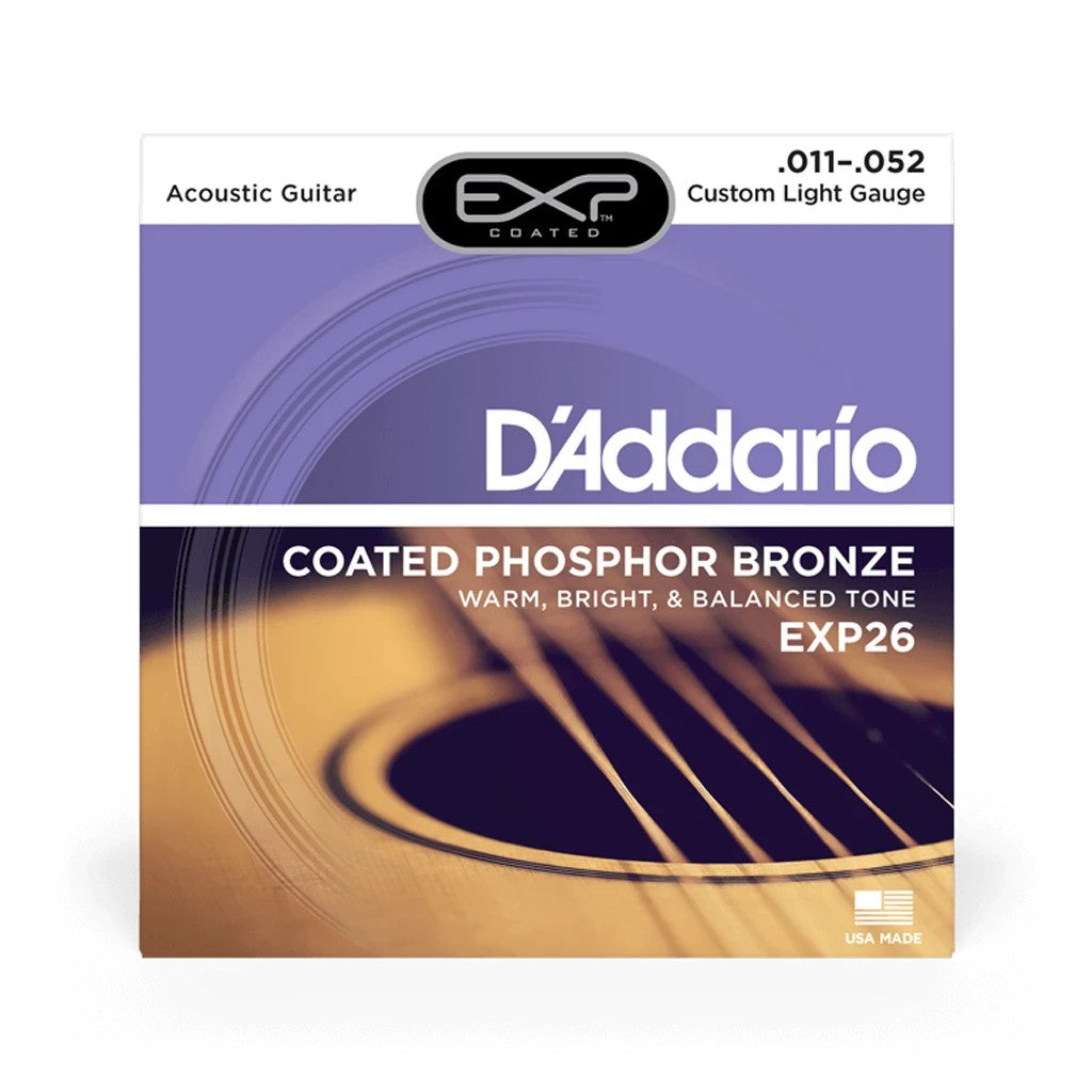Dây Đàn Guitar Acoustic D'Addario Phosphor Bronze - Việt Music