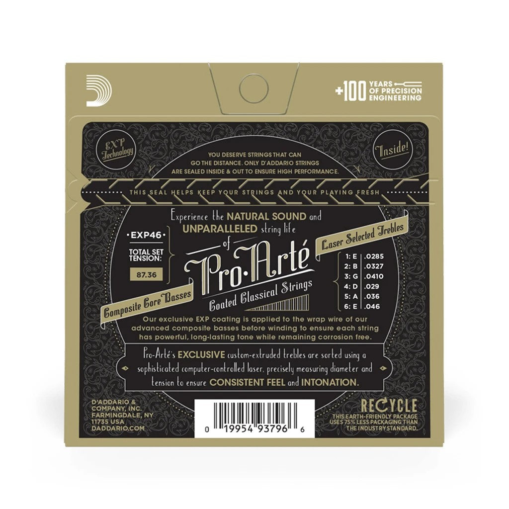 Dây Đàn Guitar Classic D'Addario Pro-Arté Composite - Việt Music