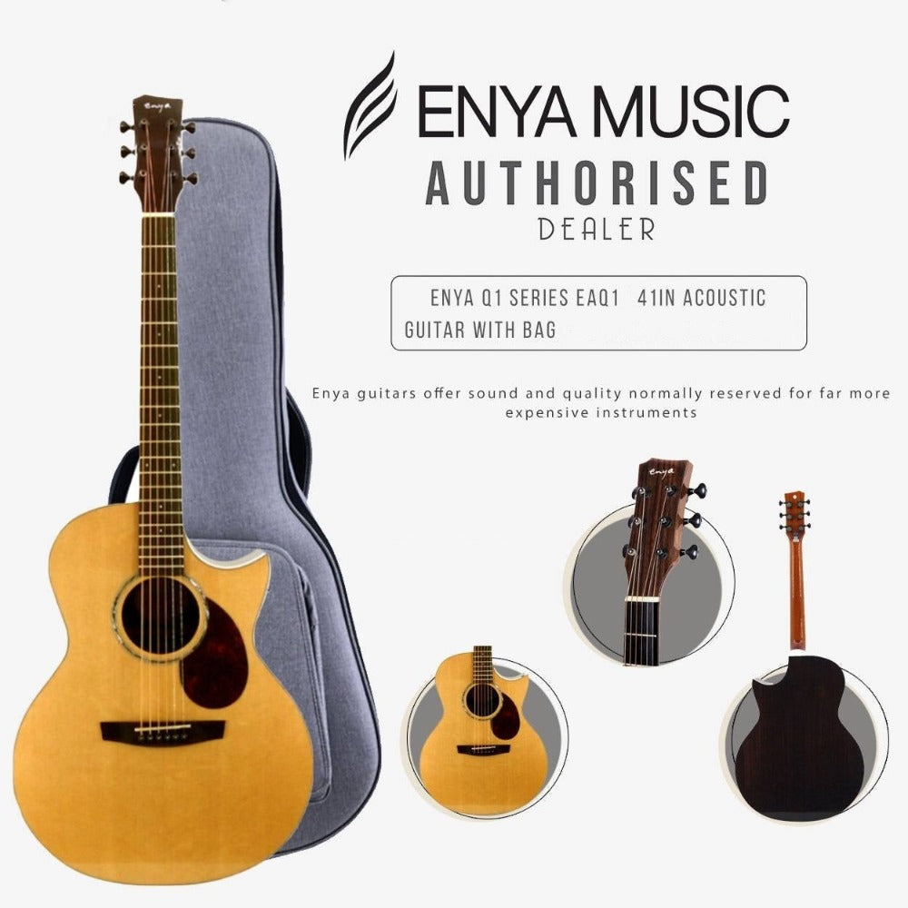 Đàn Guitar Acoustic Enya EA-Q1 - Việt Music