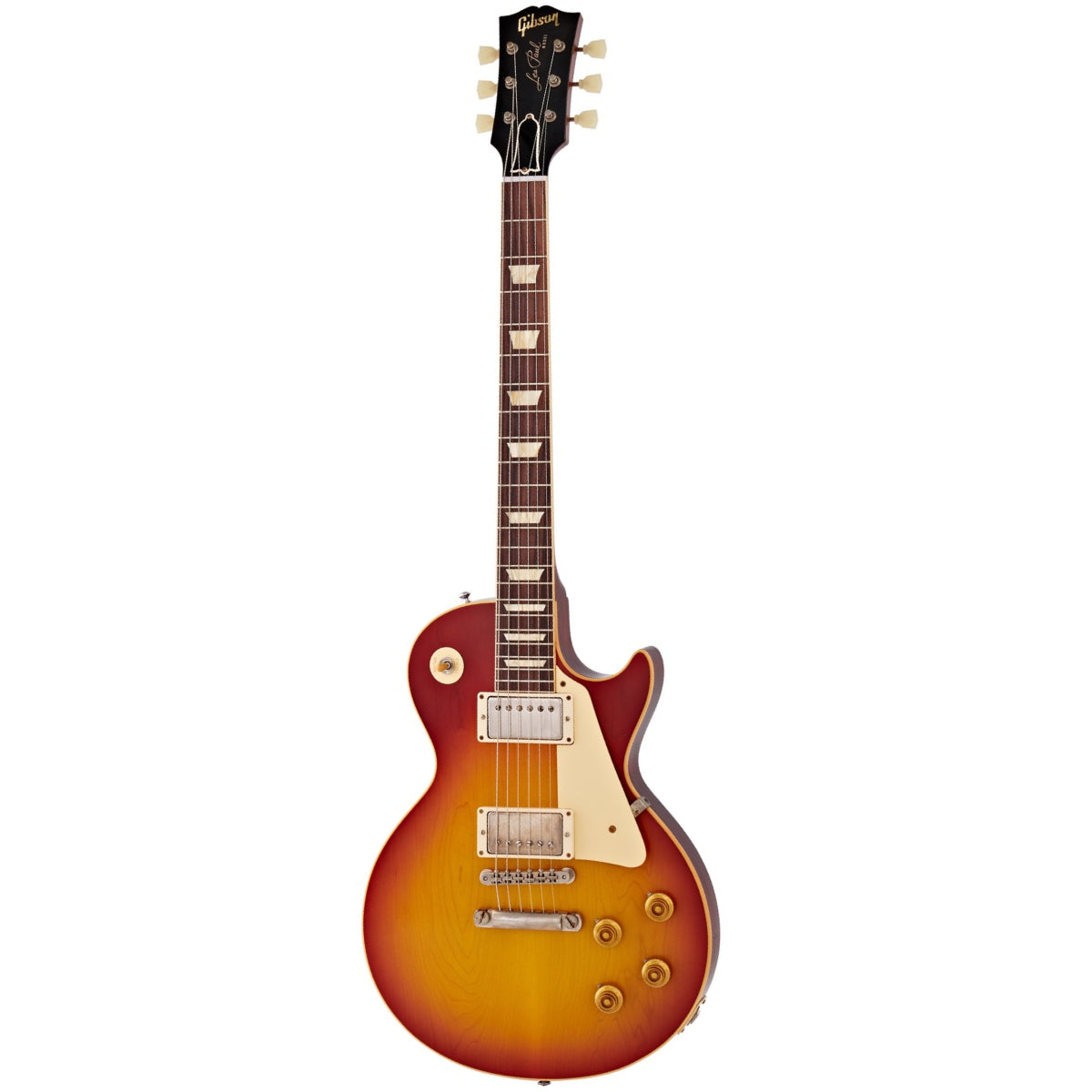 Gibson 1958 Les Paul Standard Reissue w/Case, Washed Cherry Sunburst - Việt Music