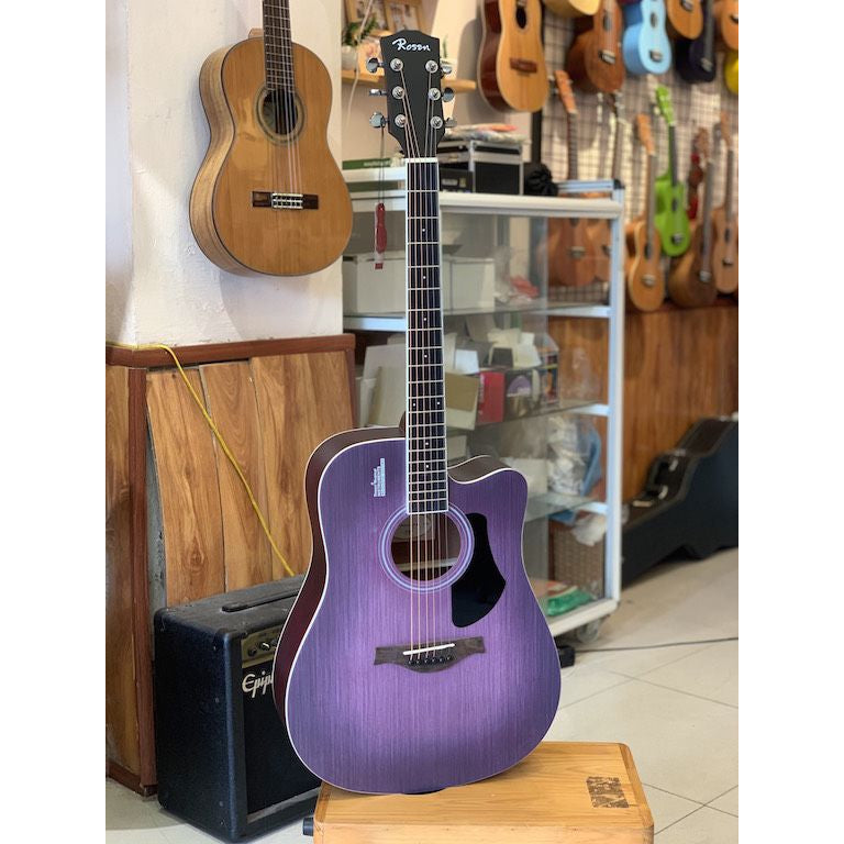 Đàn Guitar Acoustic Rosen G11SC (Full phụ kiện)-Việt Music