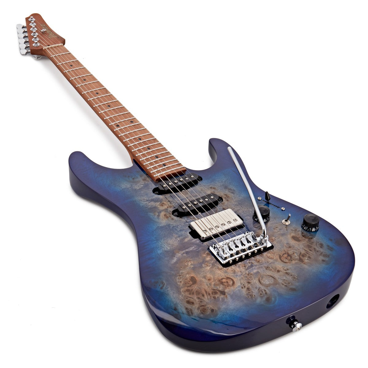 Đàn Guitar Điện Ibanez Premium AZ226PB, Cerulean Blue Burst - Việt Music