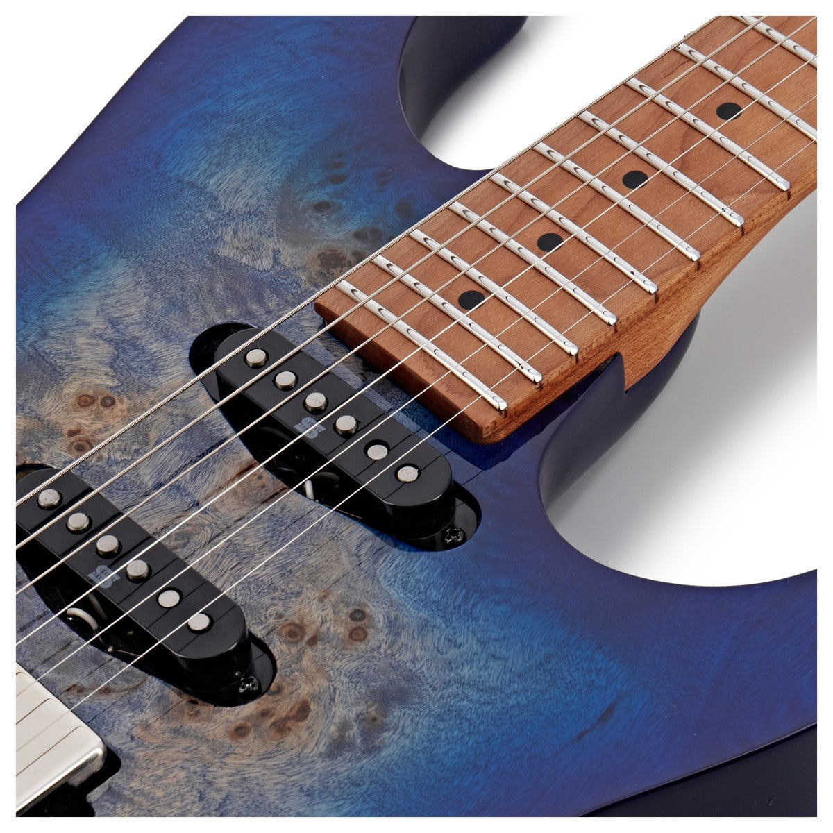 Đàn Guitar Điện Ibanez Premium AZ226PB, Cerulean Blue Burst - Việt Music