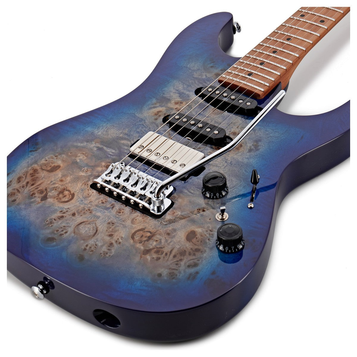 Đàn Guitar Điện Ibanez Premium AZ226PB, Cerulean Blue Burst - Việt Music