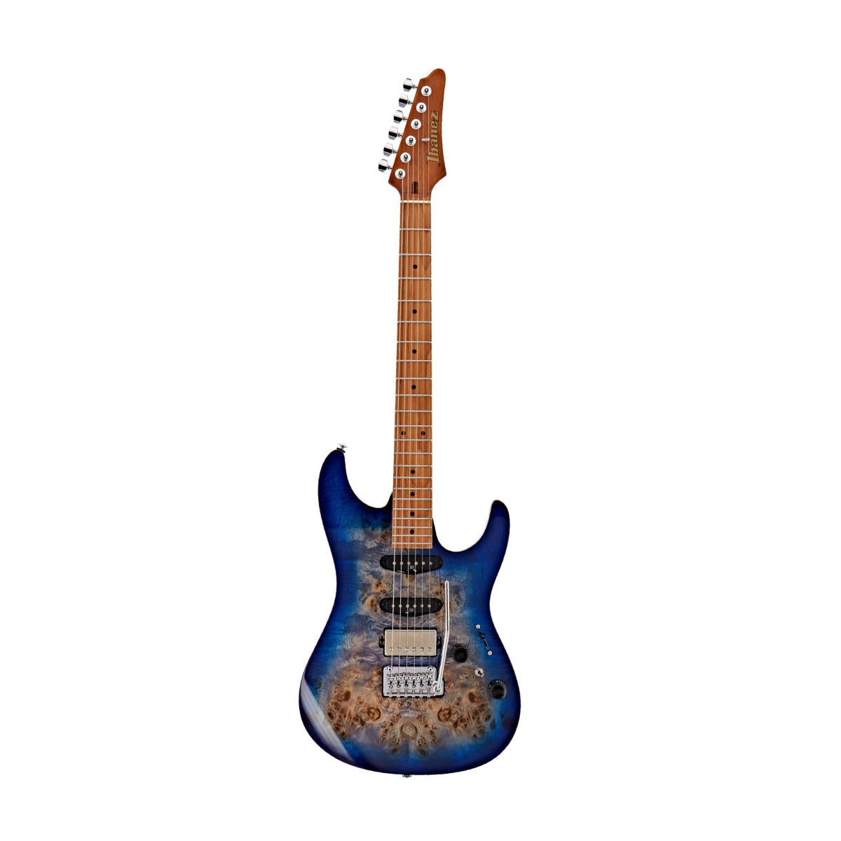 Đàn Guitar Điện Ibanez Premium AZ226PB, Cerulean Blue Burst - Việt Music