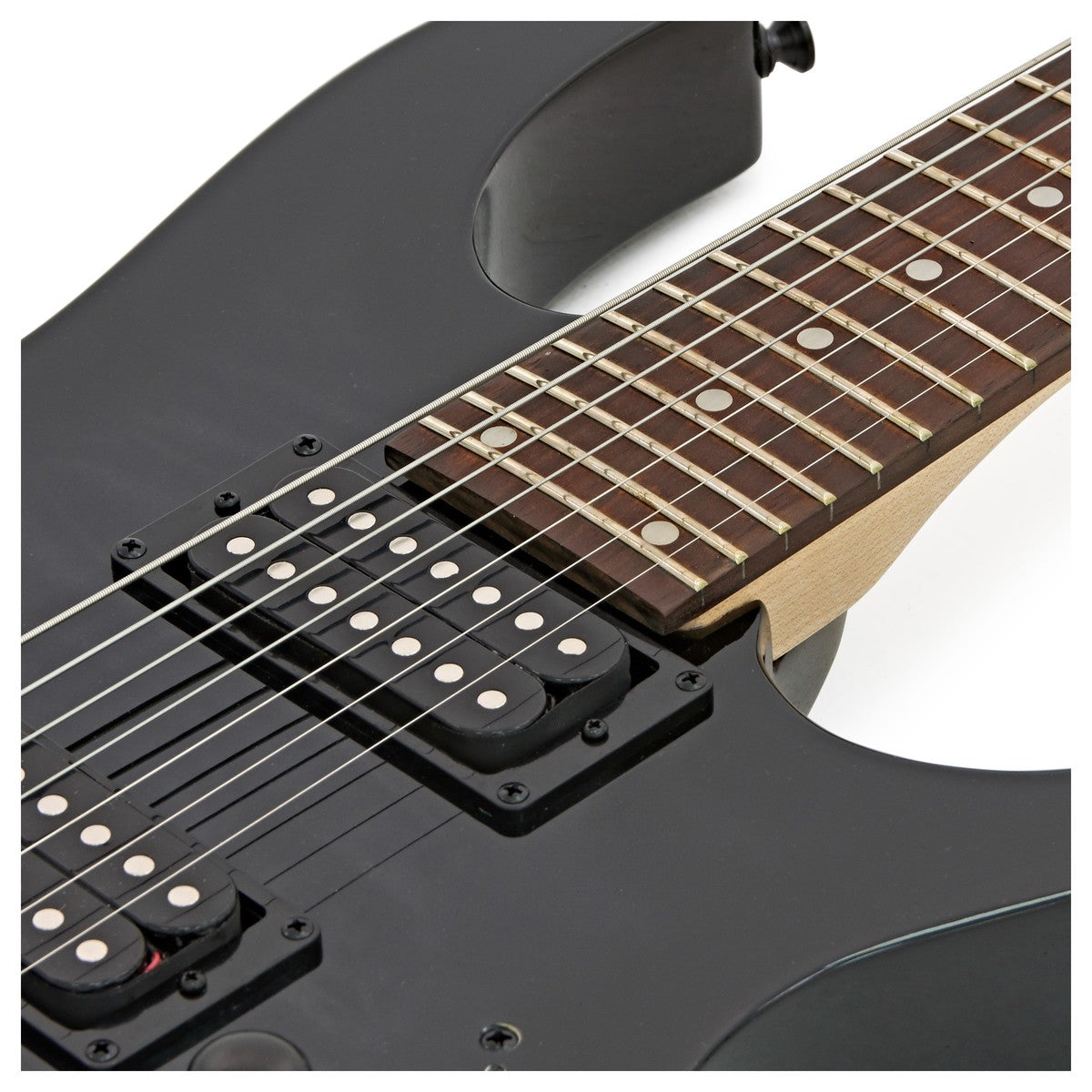 Đàn Guitar Điện Ibanez GIO GRG7221QA, Transparent Black Sunburst