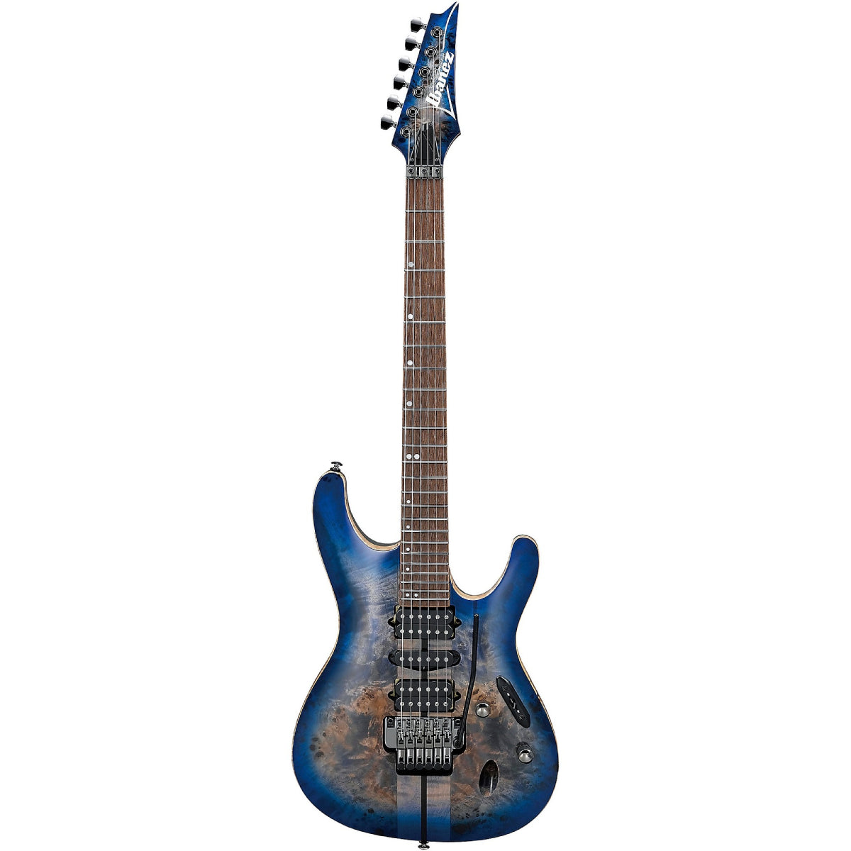 Đàn Guitar Điện Ibanez Premium S1070PBZ, Cerulean Blue Burst - Việt Music