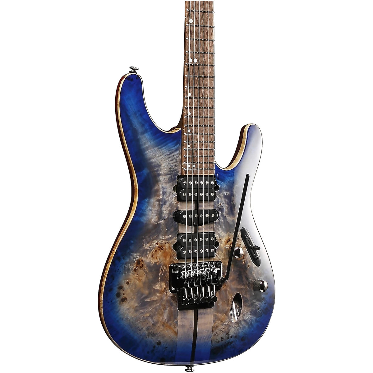 Đàn Guitar Điện Ibanez Premium S1070PBZ, Cerulean Blue Burst - Việt Music