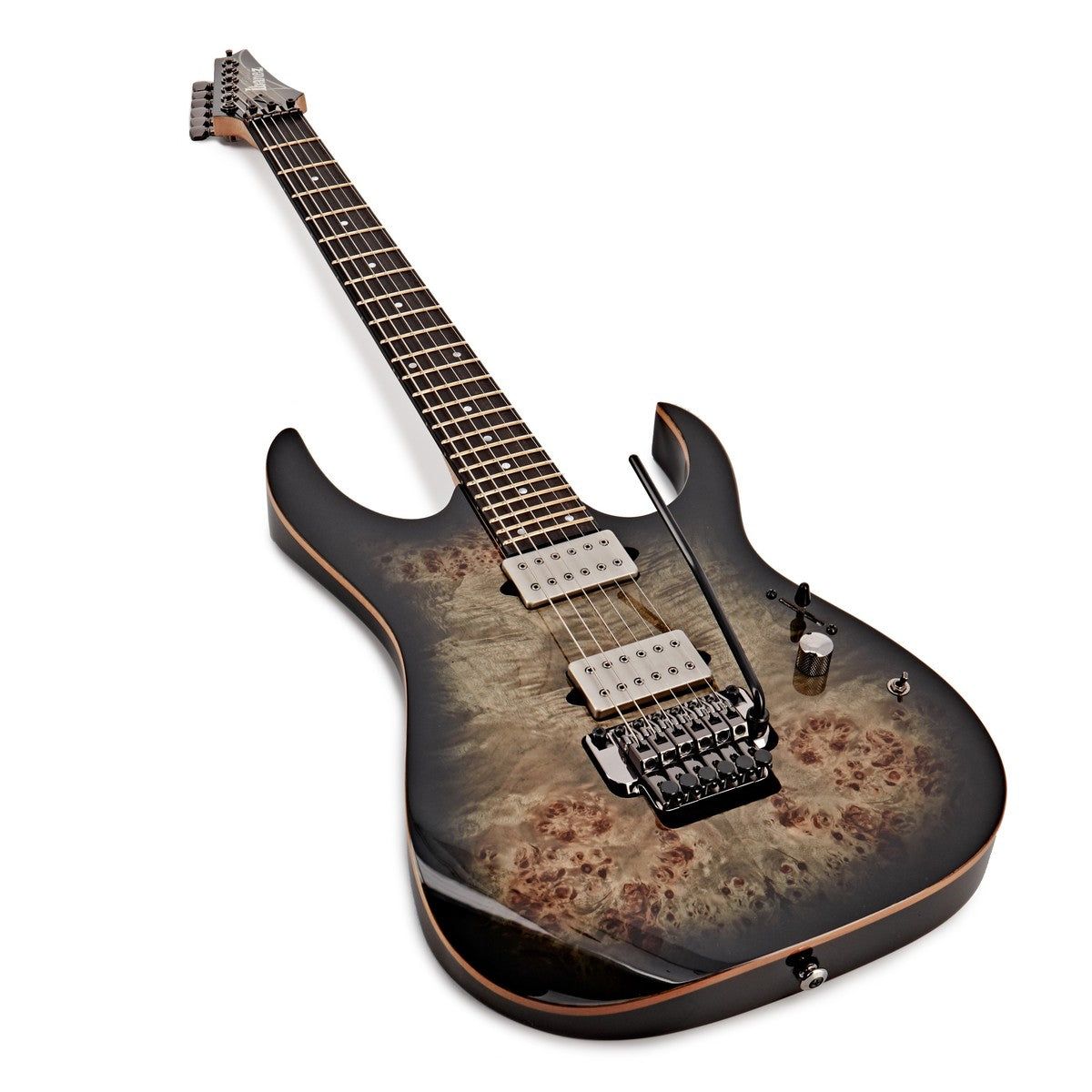 Đàn Guitar Điện Ibanez Premium RG1120PBZ, Charcoal Black Burst