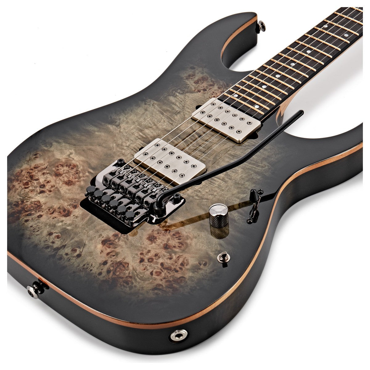 Đàn Guitar Điện Ibanez Premium RG1120PBZ, Charcoal Black Burst