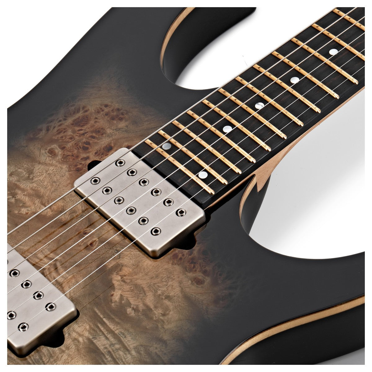 Đàn Guitar Điện Ibanez Premium RG1121PB, Charcoal Black Burst