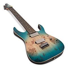 Đàn Guitar Điện Ibanez Premium RG1127PBFX 7-string, Caribbean Islet Flat