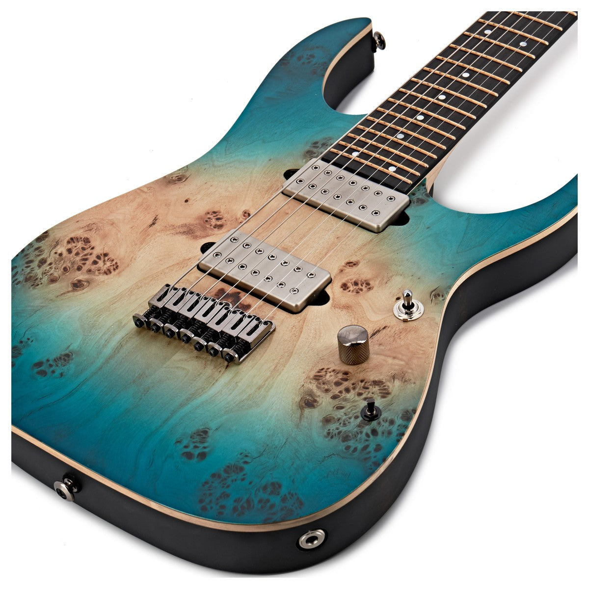 Đàn Guitar Điện Ibanez Premium RG1127PBFX 7-string, Caribbean Islet Flat