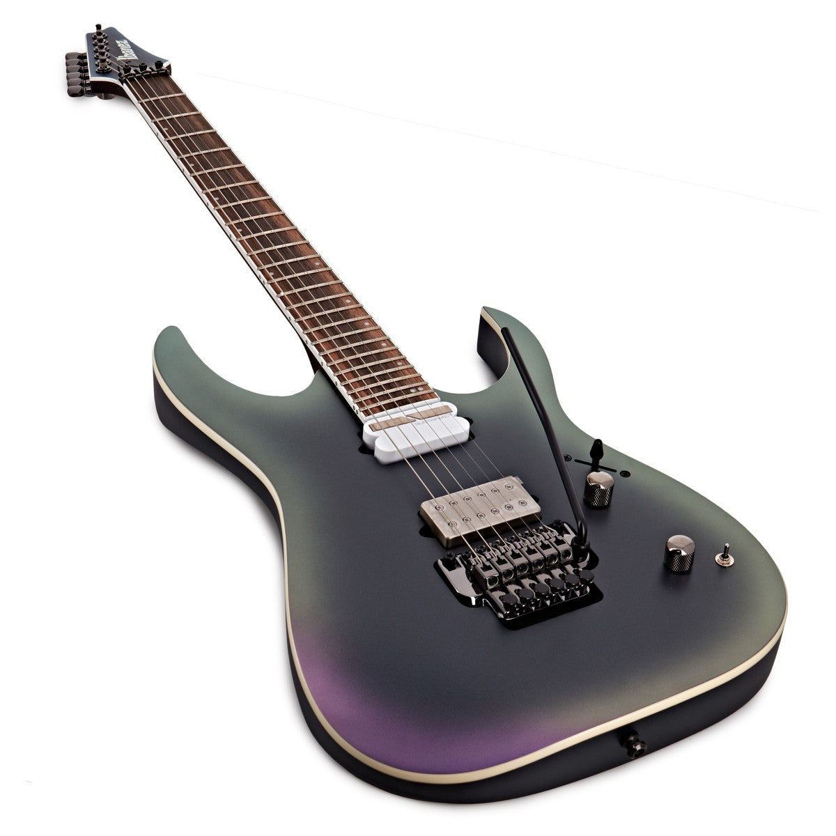 Đàn Guitar Điện Ibanez Axion Label RG60ALS, Black Aurora Burst Matte