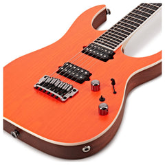 Đàn Guitar Điện Ibanez Prestige RGR5221, Transparent Fluorescent Orange - Việt Music