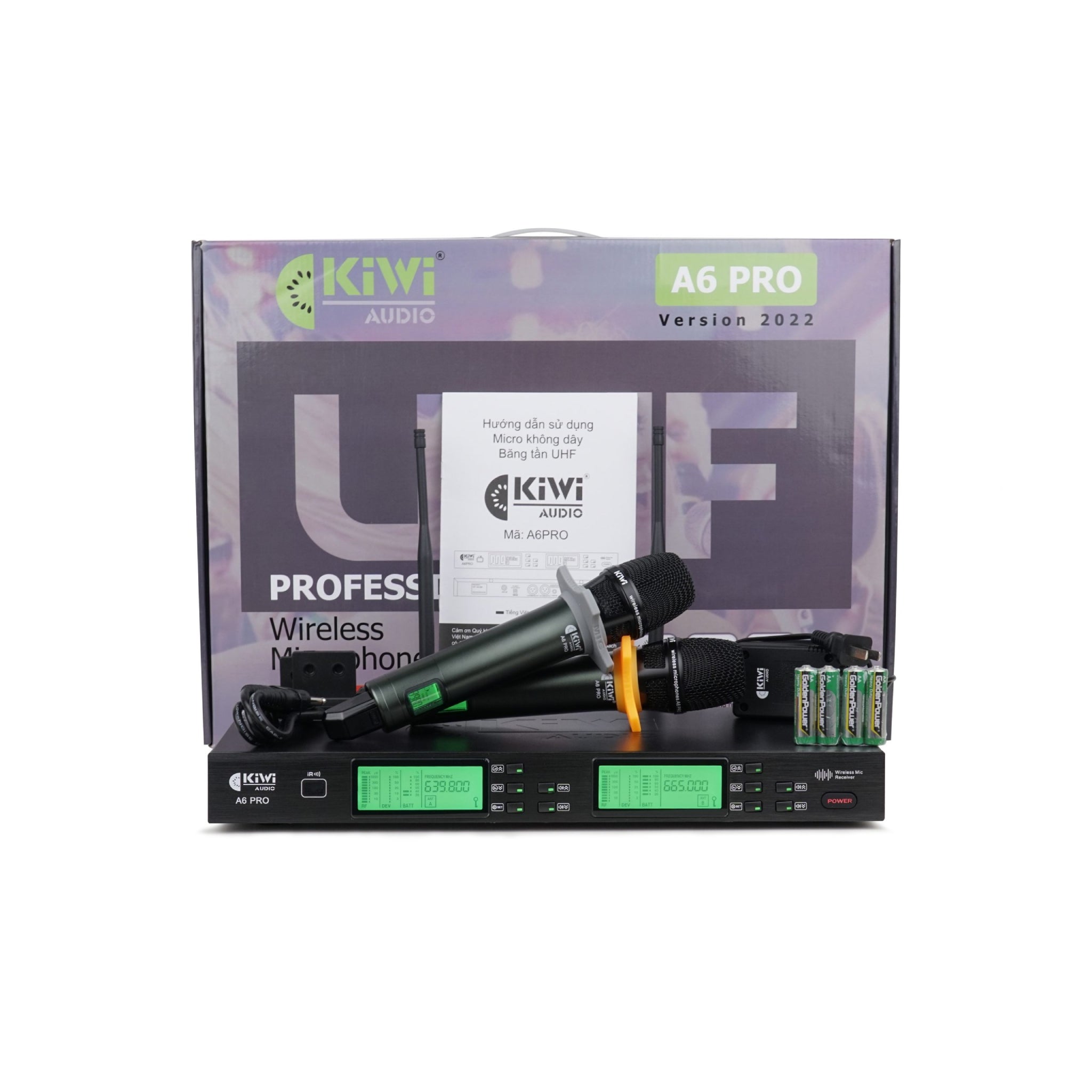 Micro Không Dây Kiwi A6 Pro-Việt Music