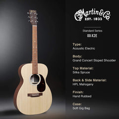 Đàn Guitar Martin X Series 000-X2E Acoustic w/Bag - Việt Music