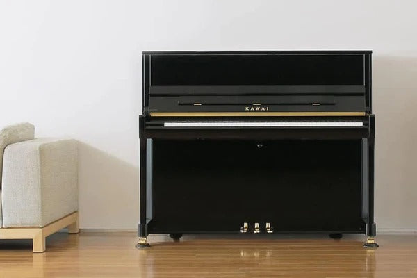 Đàn Piano Cơ Upright Kawai K400, Polished Ebony