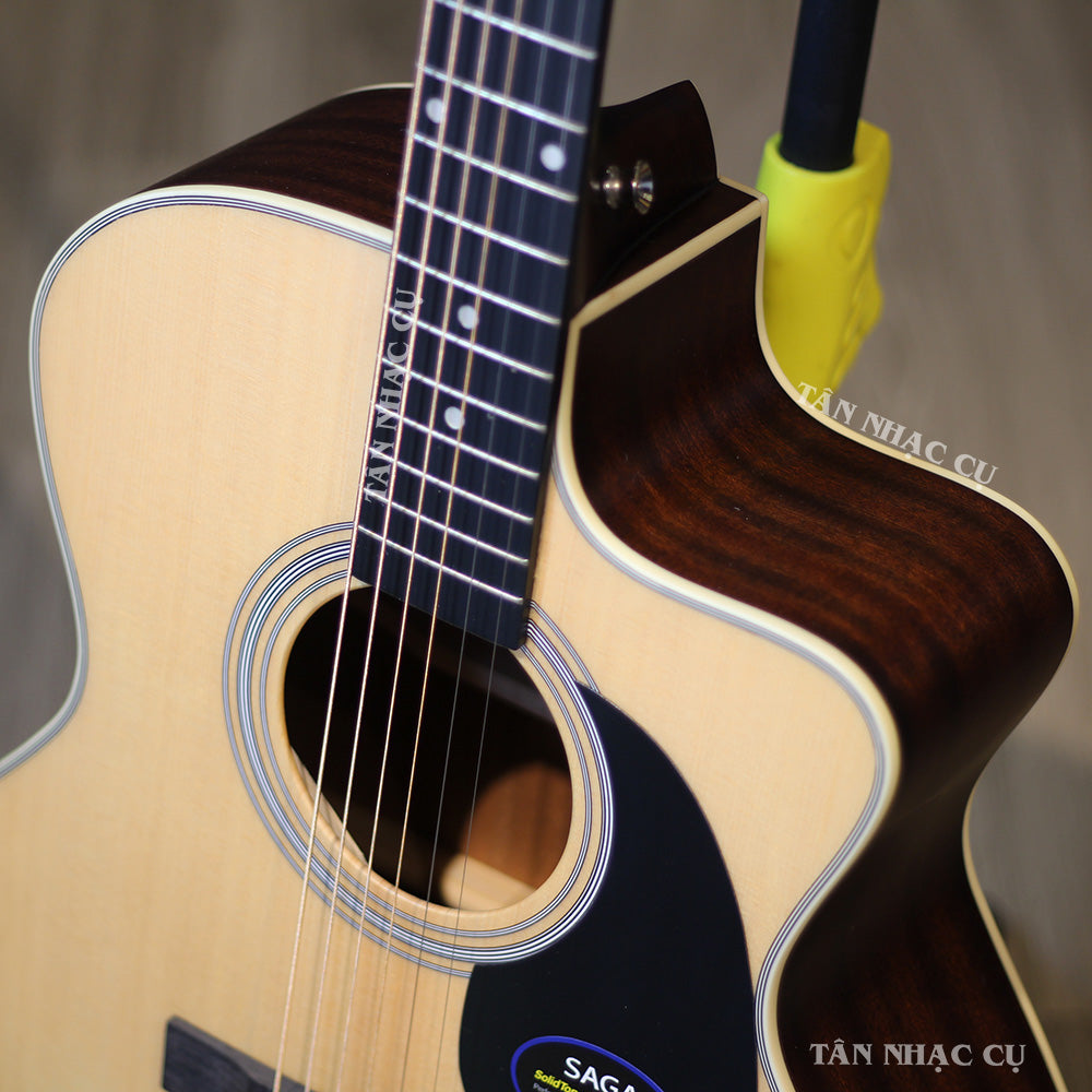 Đàn Guitar Saga SF700GCE Acoustic