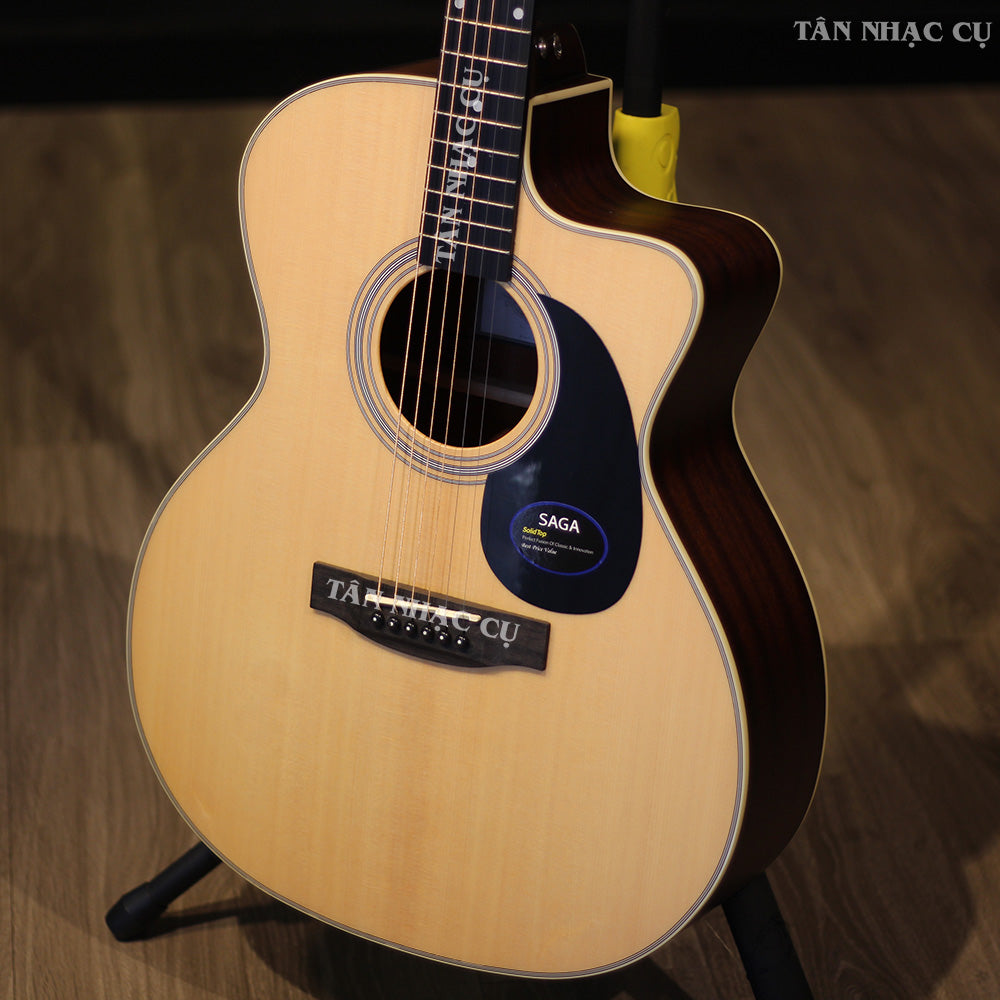 Đàn Guitar Saga SF700GCE Acoustic